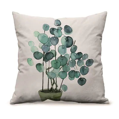 Modern Minimalist Linen Pillow Cover