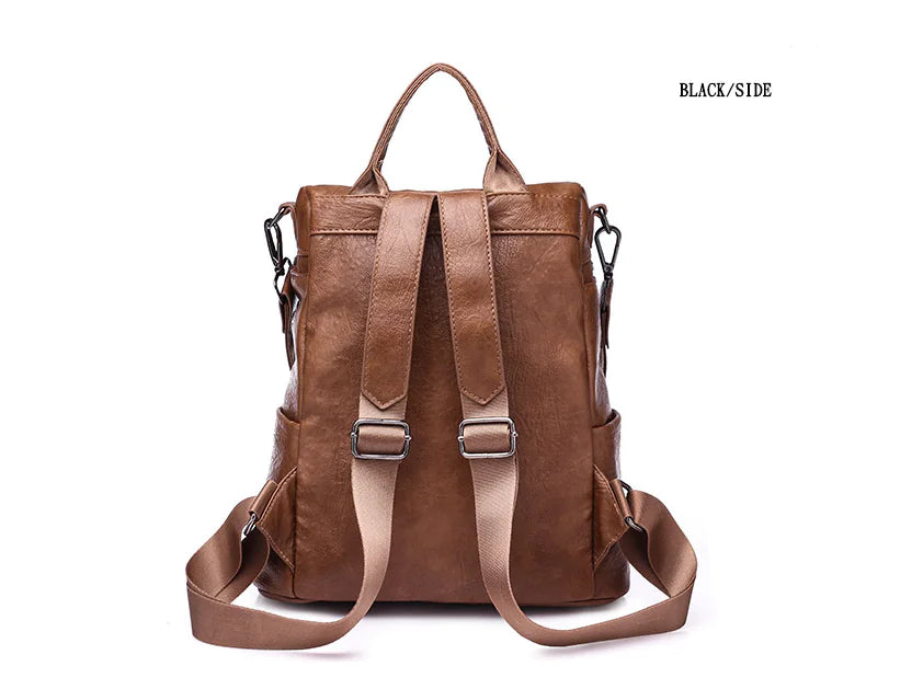 Women's Backpack - Dual Shoulder Bag
