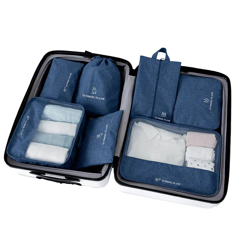 Travel Packing Organizer Set for Luggage