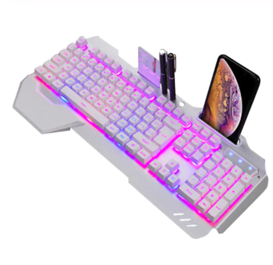 Ergonomic Mechanical Keyboard with RGB Backlight