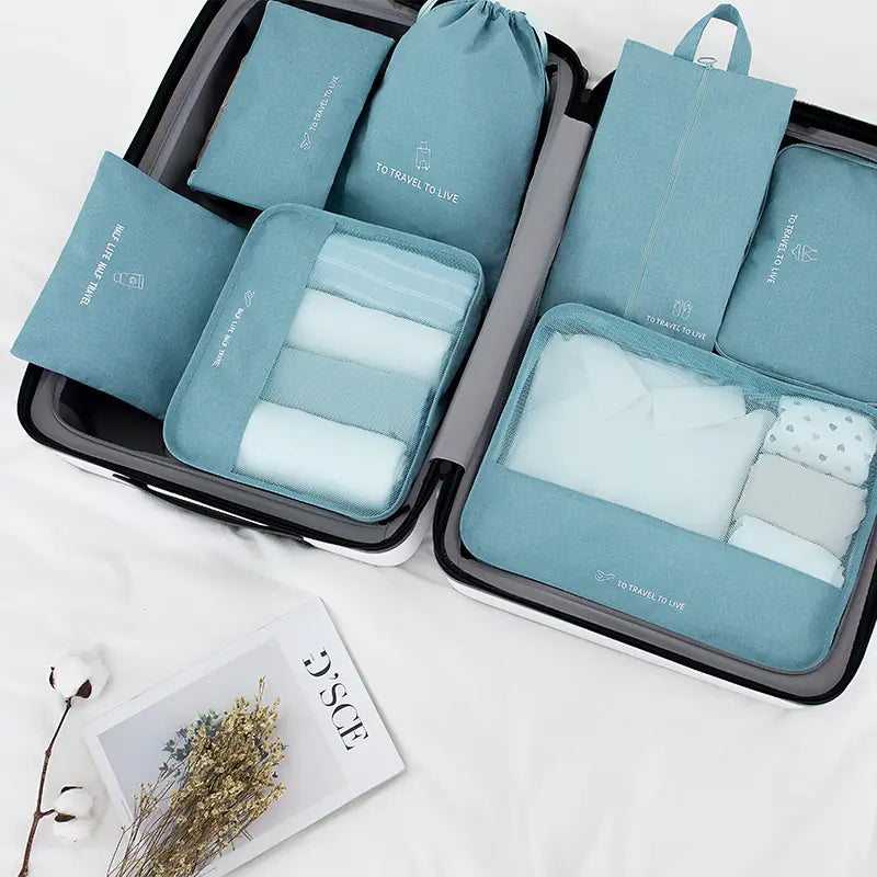 Travel Packing Organizer Set for Luggage