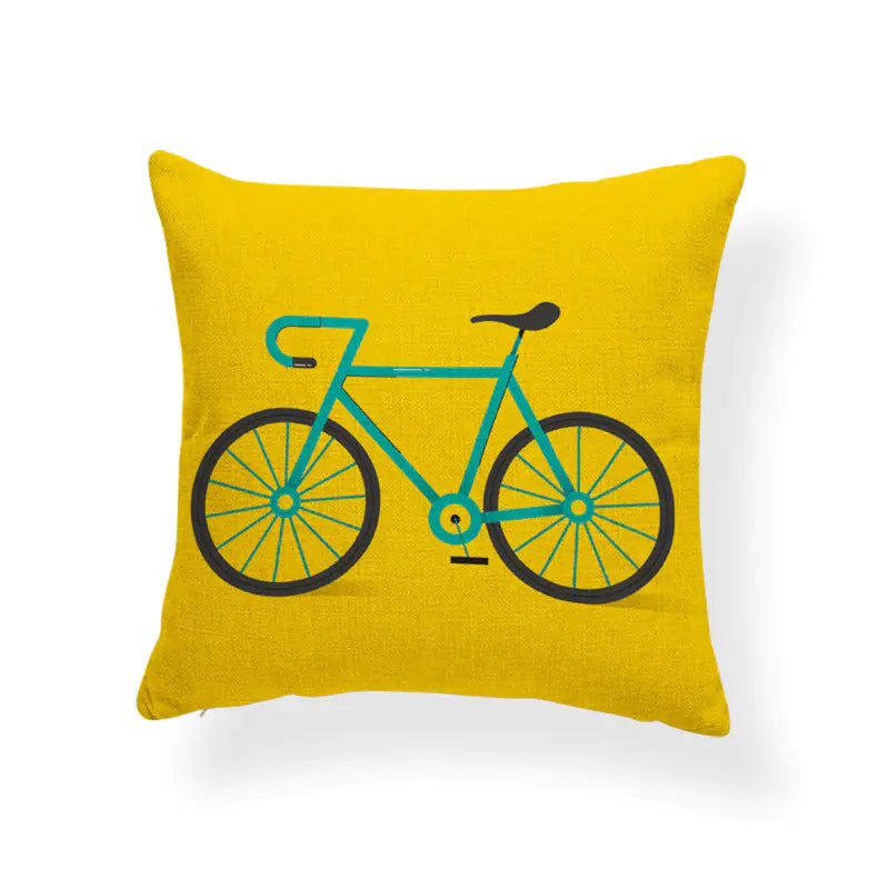 Cotton and Linen Decorative Pillowcase