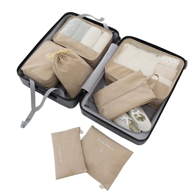Travel Packing Organizer Set for Luggage