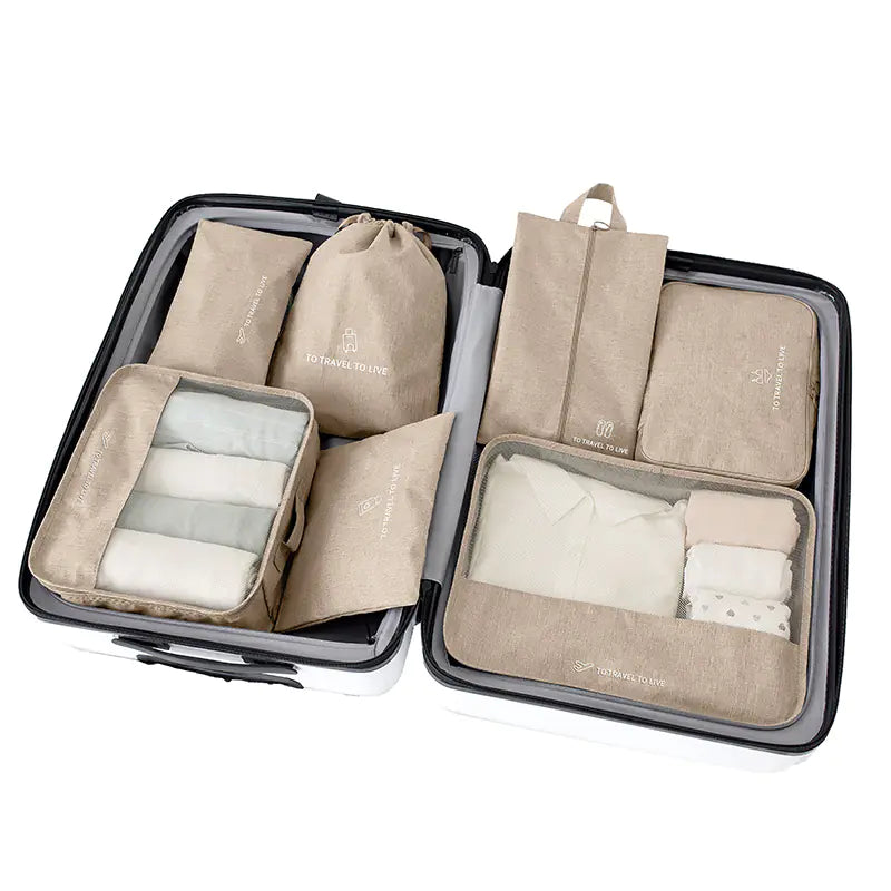 Travel Packing Organizer Set for Luggage